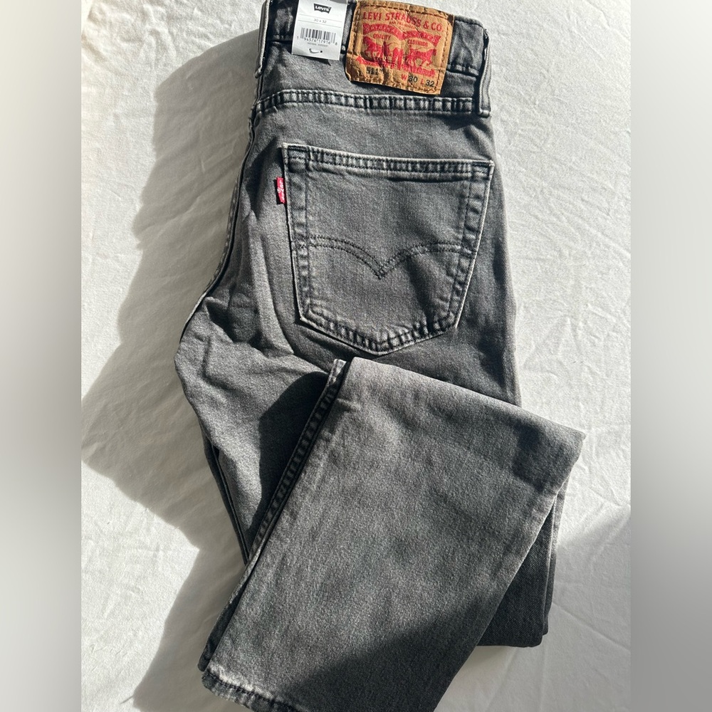 NWT Levi’s 511 Slim 30x32 gray wash jeans
